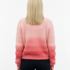 Premium Fuzzy Knit Cardigan with Pearl Buttons